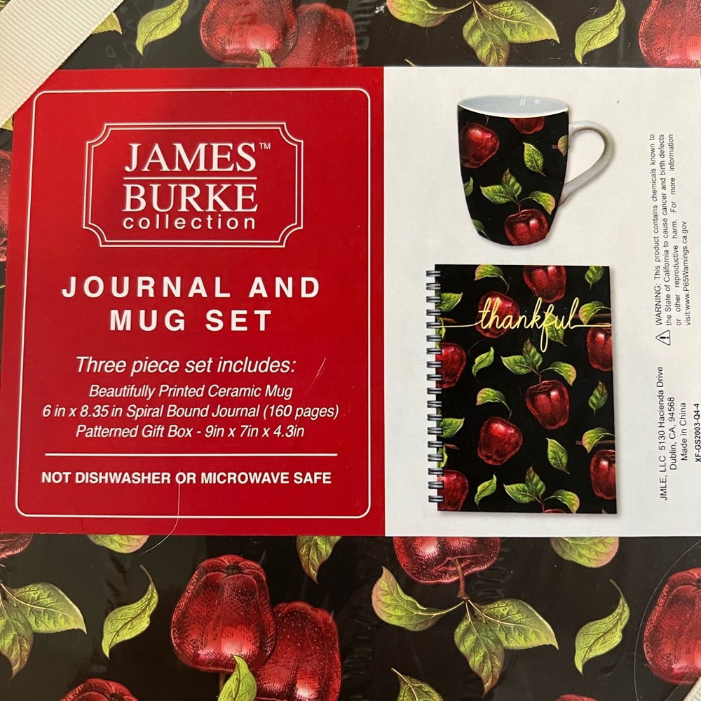 Gift Box with Mug and Journal